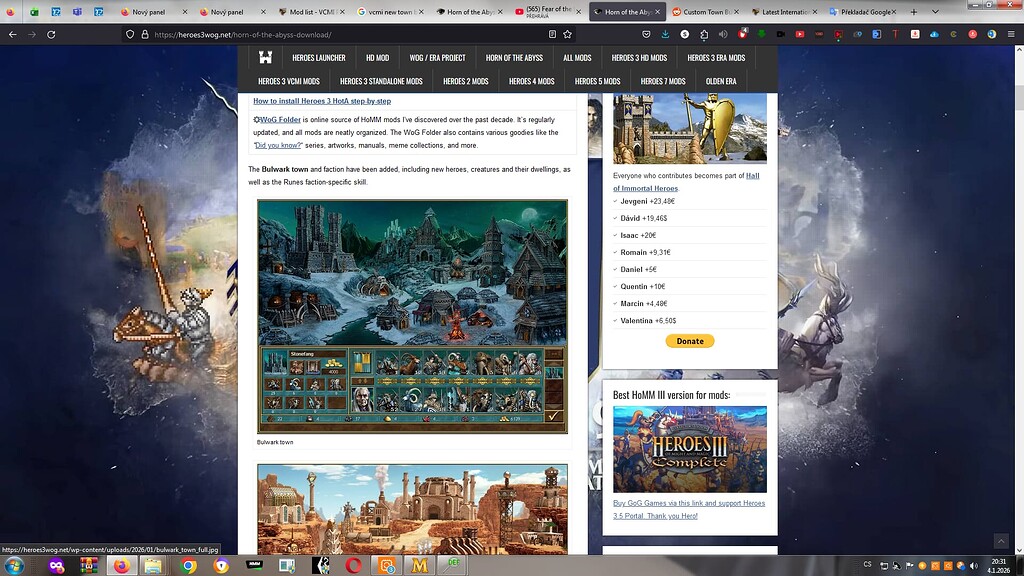 Bulwark town - Development - VCMI - Open Heroes 3 Forums